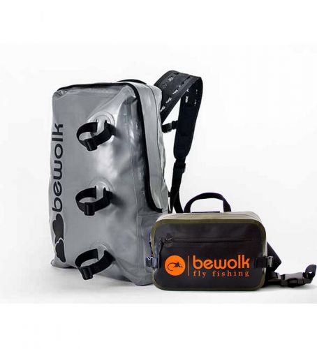 Combo Bewolk Mochila + Riñonera Fly Fishing