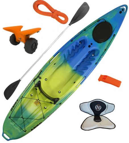 Combo Kayak Atlantikayaks Karku+carrito+asiento