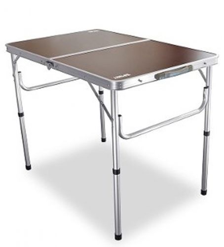 Mesa De Camping Spinit Classic Aluminio Madera