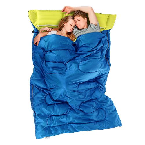 Naturehike Bolsa De Dormir Doble Con Almohadas