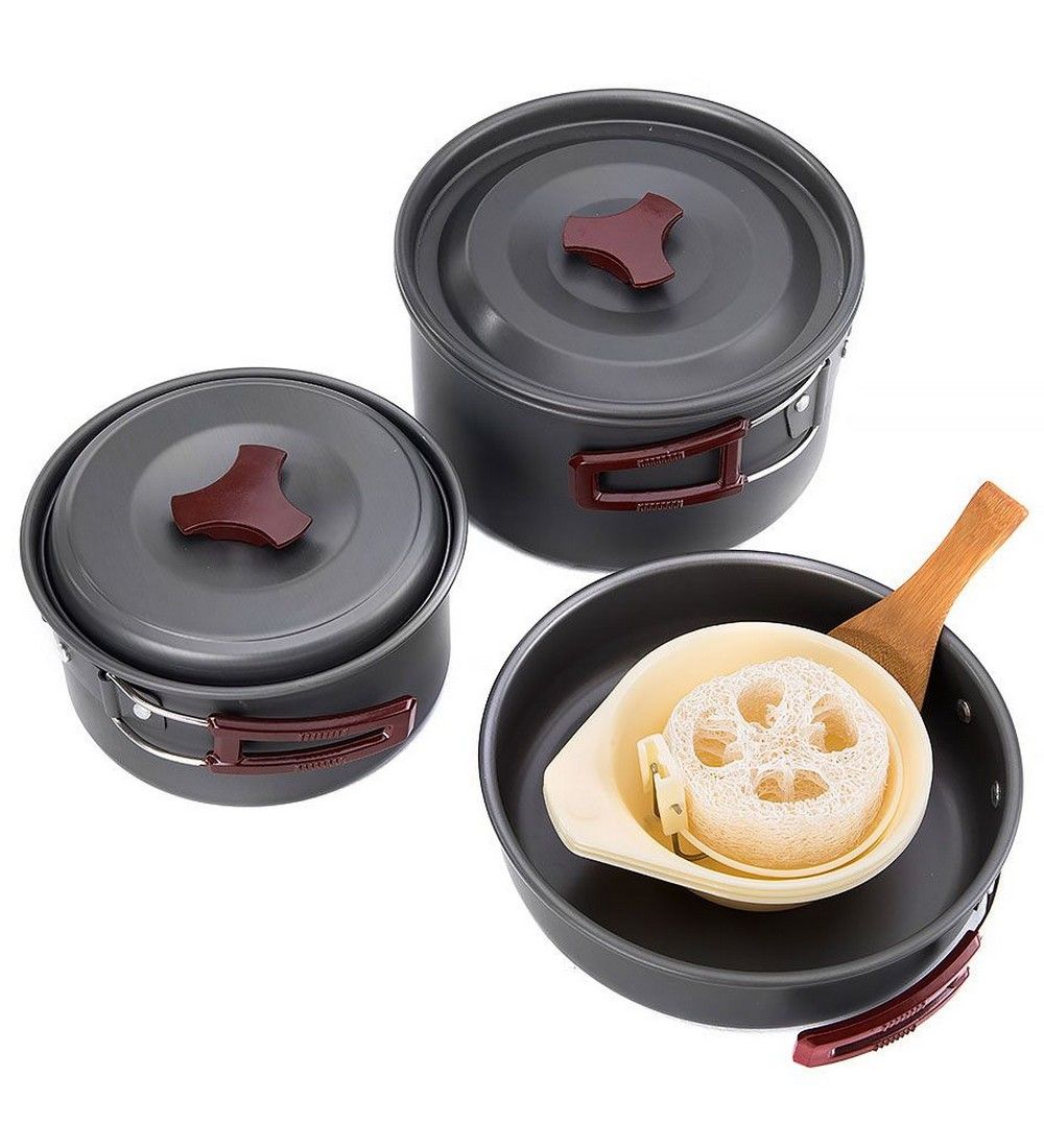 Marmitas Naturehike 4 En 1 Para 2-3 Personas