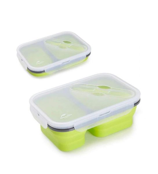 Naturehike Plato Colapsable De Silicona 600 + 350m