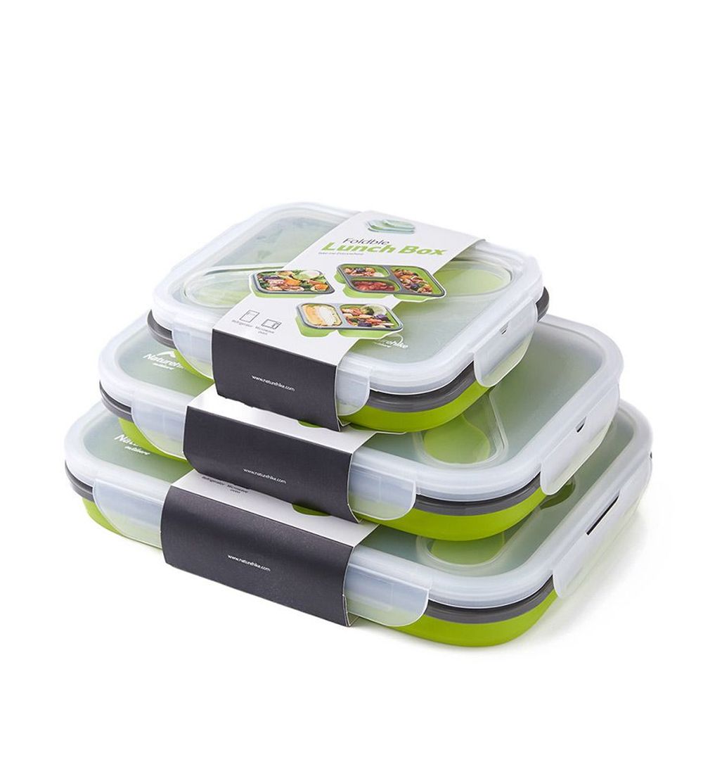 Naturehike Plato Colapsable De Silicona 600 Ml