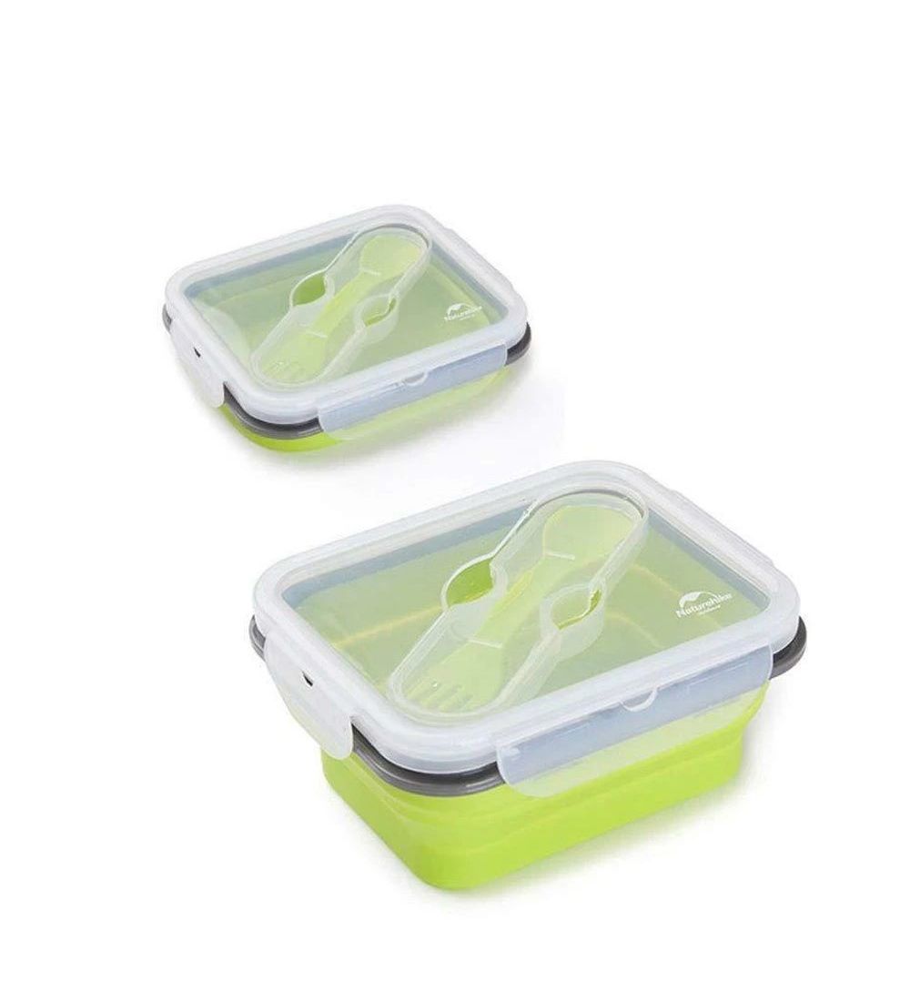 Naturehike Plato Colapsable de silicona 600 ml