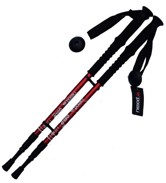 Par De Bastones De Trekking Nexxt Oslo Rojo