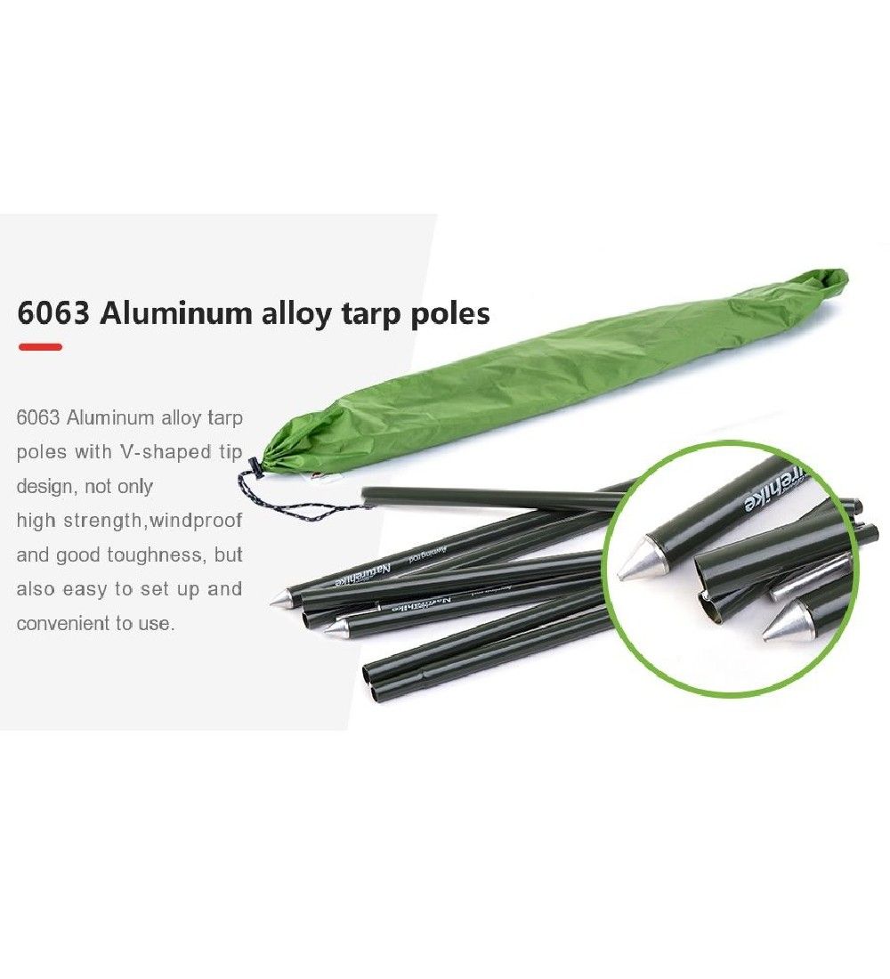 Naturehike Toldo Hexagonal Sunrise 400 X 350 Cm