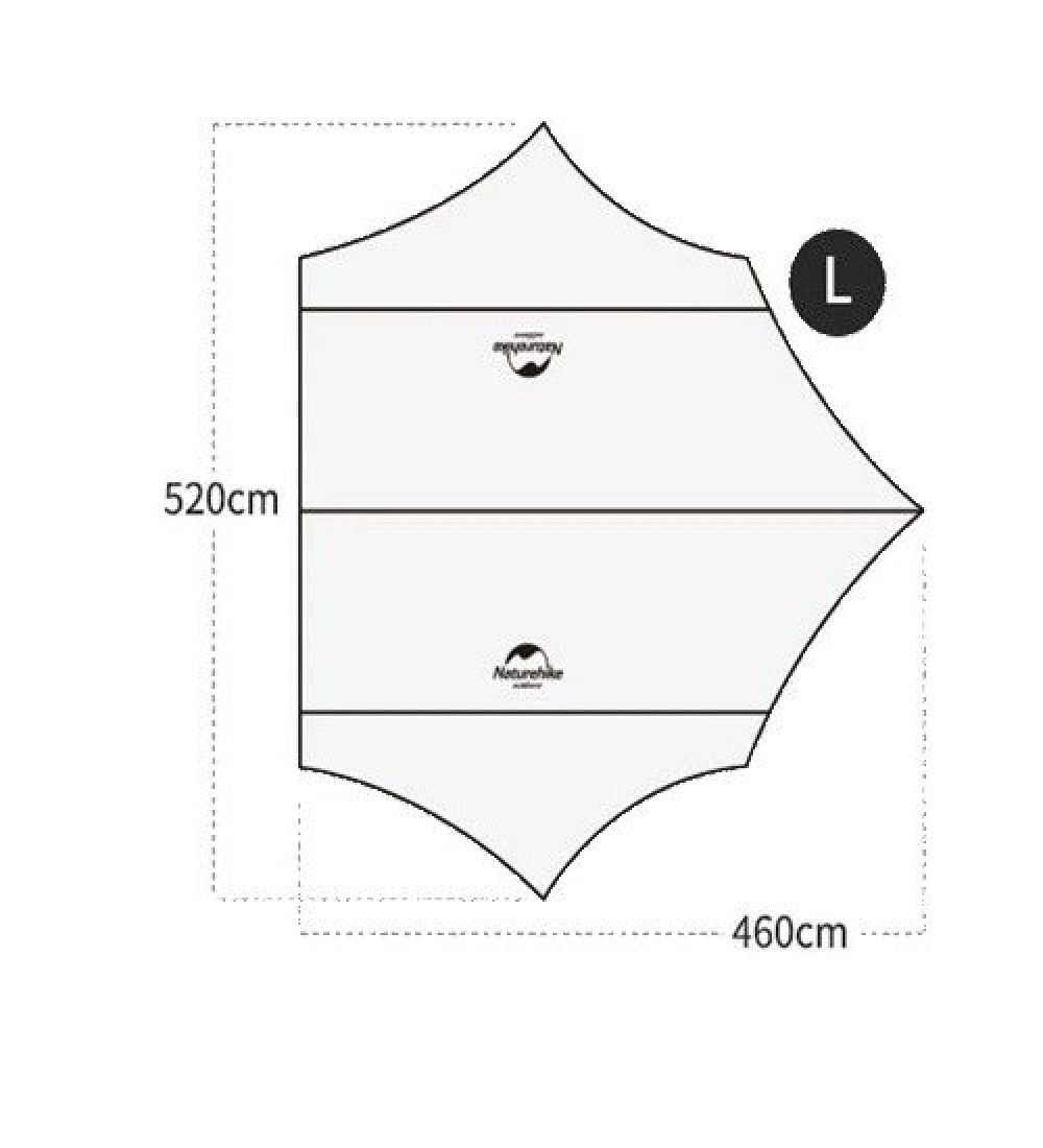Naturehike Gazebo 520 X 460 Exteriores