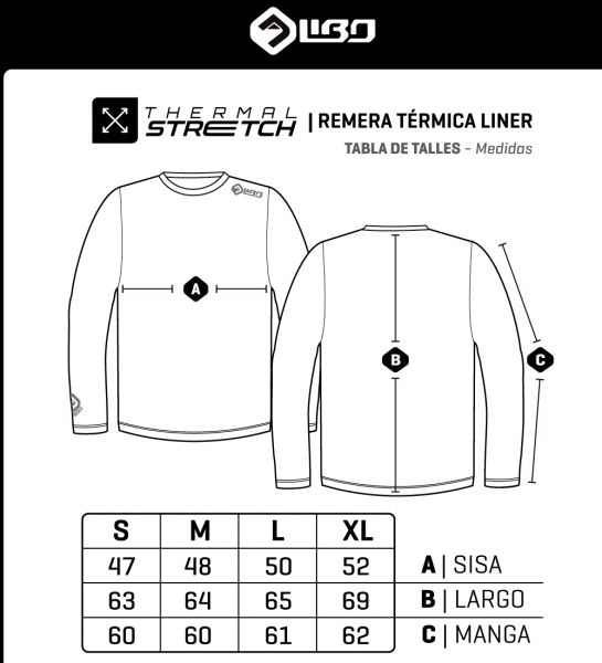 Remera Thermal Stretch Libo Mujer