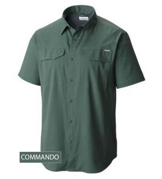 Camisa Silver Ridge Manga Corta Columbia Hombre