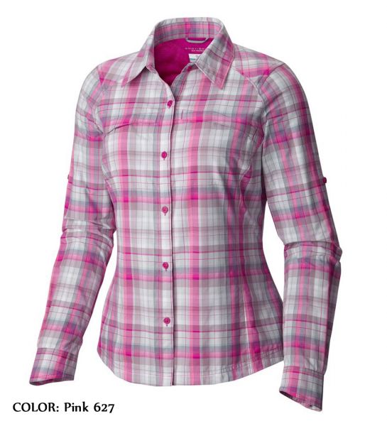 Camisa Silver Ridge Plaid Columbia Mujer