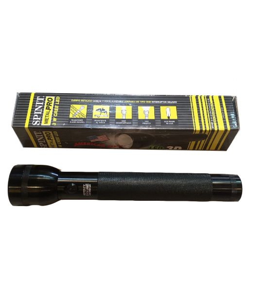 Linterna Spinit Metal Pro 3w Cree Led 3d