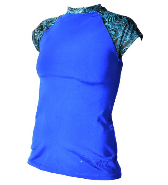 Lycra Filtro Uv Dama Manga Corta Folau