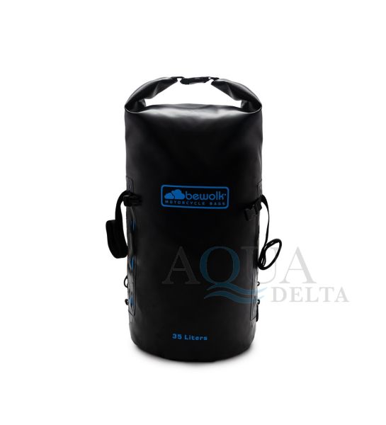 Bolso Estanco Bewolk Moto Simple Entrada 60 Litros
