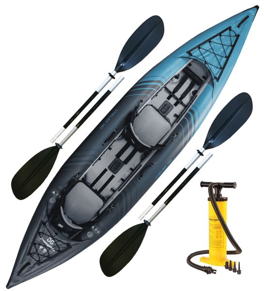 Combo Canoa Inflable Aquaglide Chelan 140 Plus