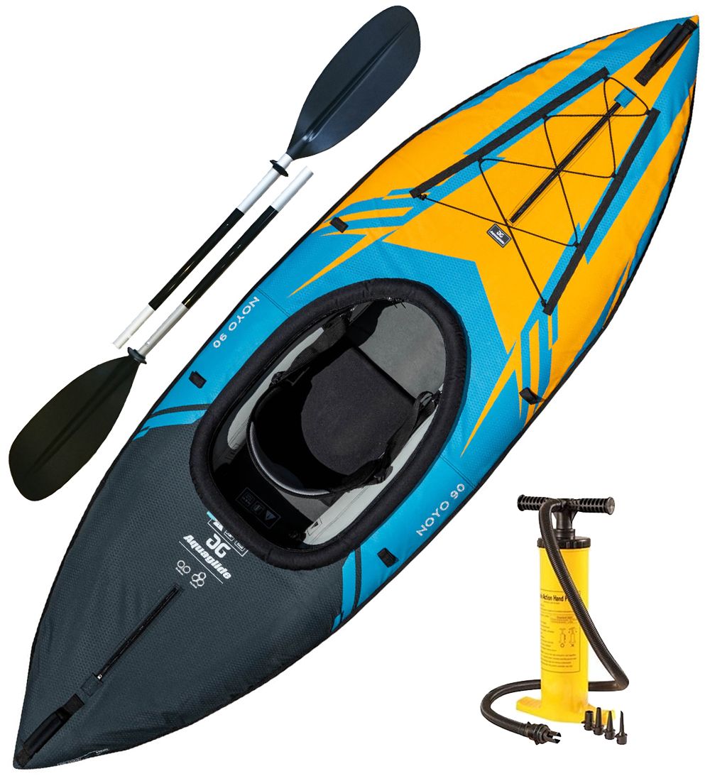 [ARCHIVADO] Combo Kayak Inflable Aquaglide Noyo 90 Plus