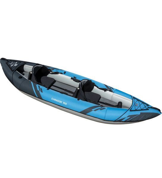 Combo Canoa Inflable Aquaglide Chinook 100 Prem +