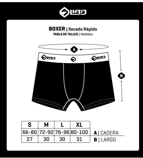 Boxer Secado Rápido Libo