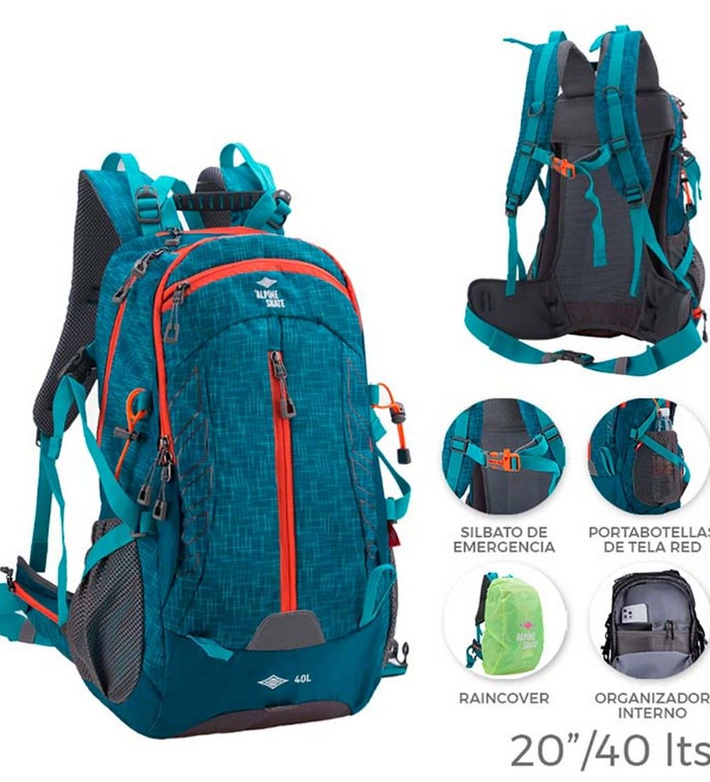 Mochila Alpine Skate Camping 40 Lts - Tienda de Deportes Outdoor,  Indumentaria Nautica y para la Montaña, Kayak y Campamento