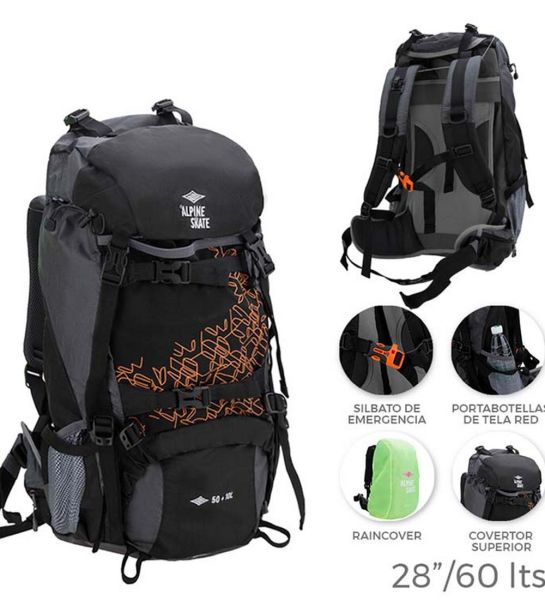 Mochila Alpine Skate Camping 50+10 L 26896