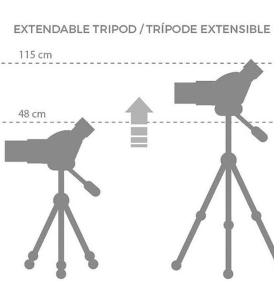 Monocular Shilba Cyclops 12-36 X 50