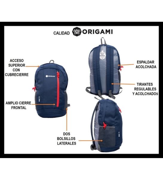 Mochila Urbana Origami 15 Litros