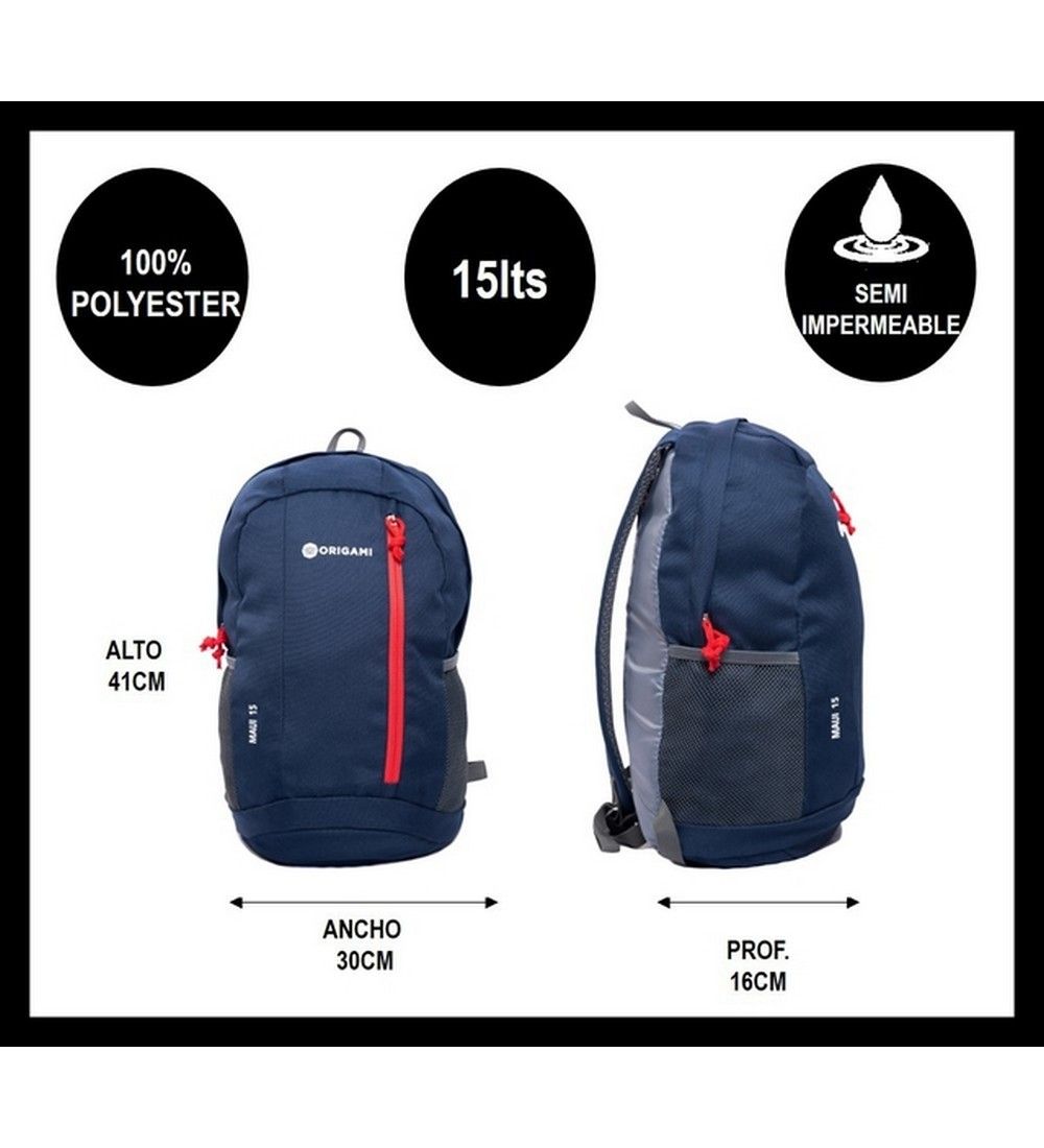 Mochila Urbana Origami 15 Litros Tienda online de indumentaria y equipamiento para deportes al aire libre