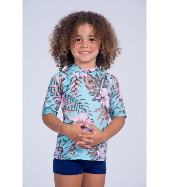 Remera Lycra Filtro Uv Origami +50 M/c Kids