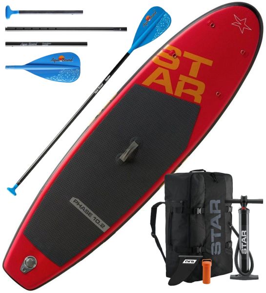 Combo Sup Inflable Star Phase 10.2 + Pala Aquaboun