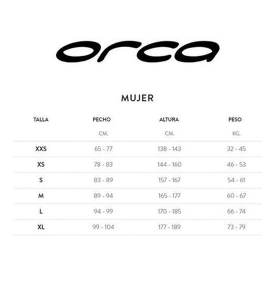 Traje Neoprene Orca Athlex Float Triatlon Mujer