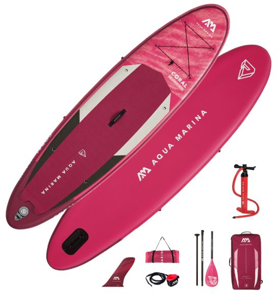 Tabla Sup Inflable Aquamarina Coral 105 Kg