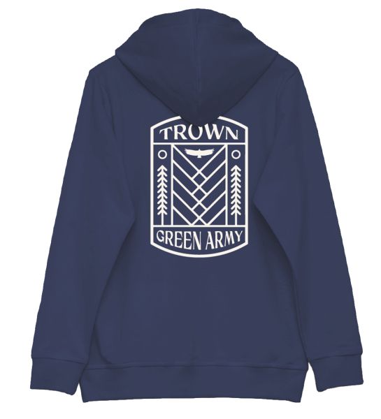 Buzo Trown Hoodie Green Army