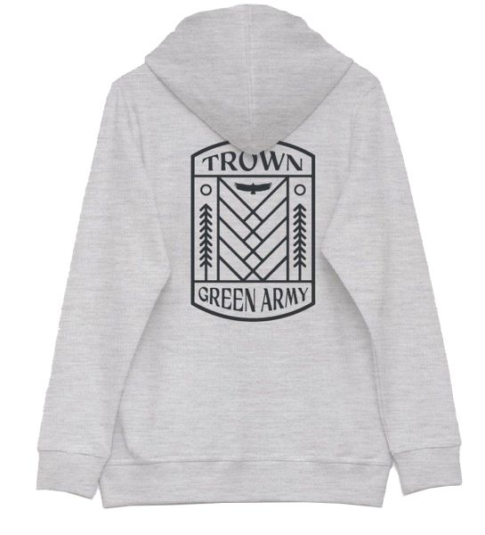 Buzo Trown Hoodie Green Army