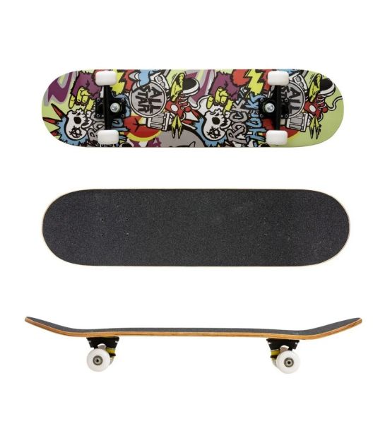 Skate Rofft Maple 8 Capas Truck 5 Pulgadas Alumini