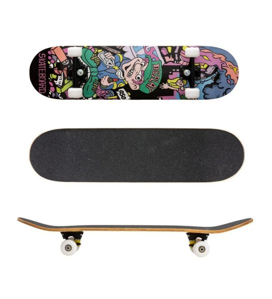 Skate Rofft Maple 8 Capas Truck 5 Pulgadas Alumini