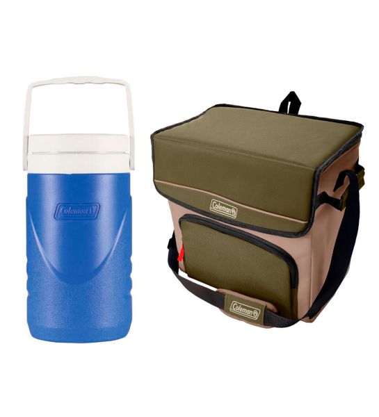Combo Coleman Conservadora 54 Latas + Termo 1,8 Lt