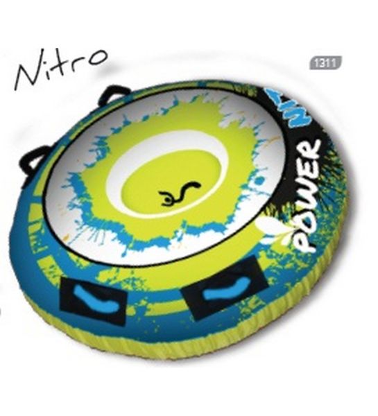 Inflable De Arrastre Redondo 1 Persona Power Nitro