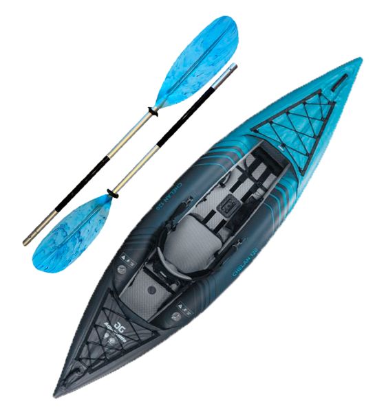 [ARCHIVADO] Combo Canoa Inflable Aquaglide Chelan 120 Remo 240