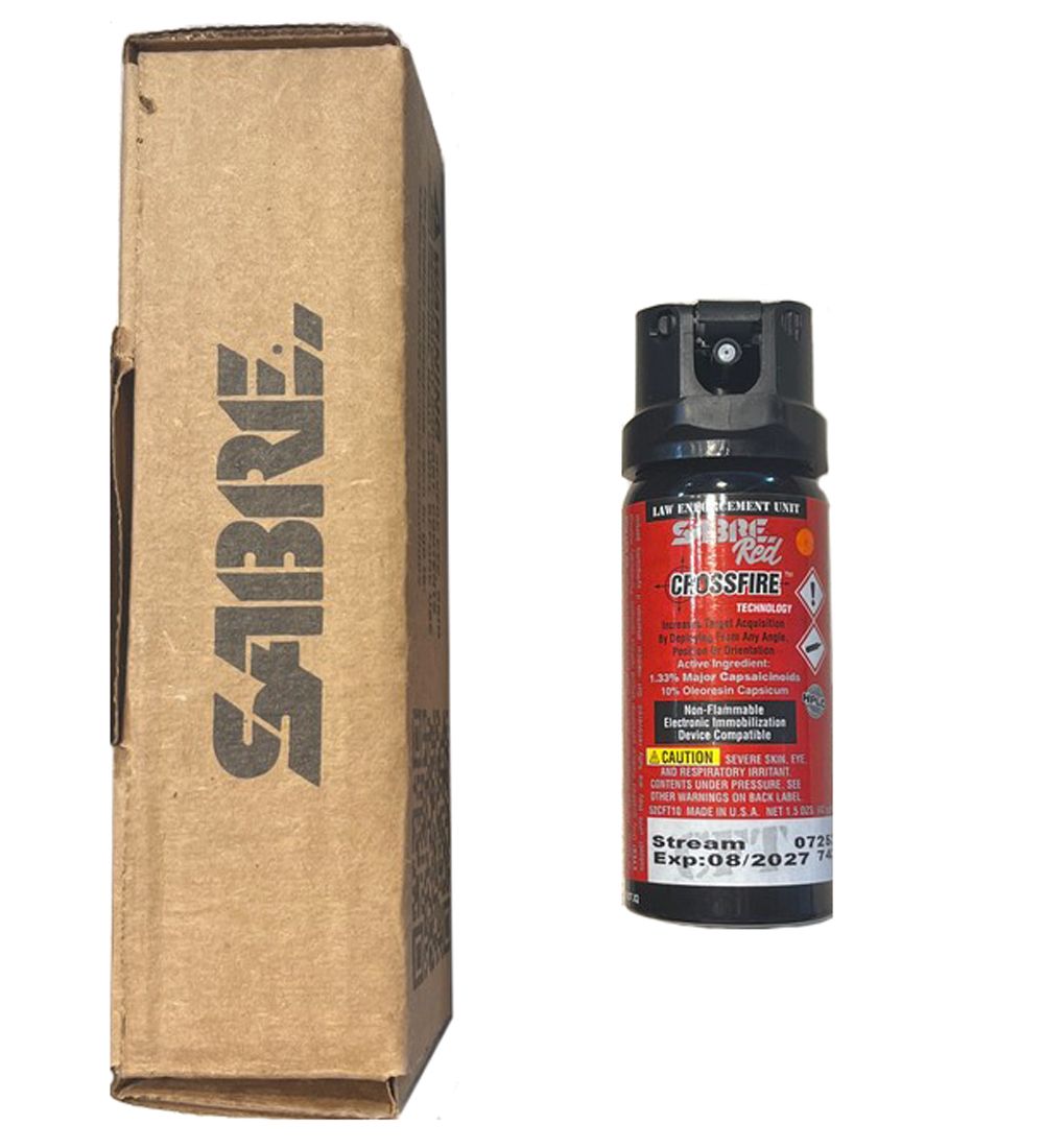 Gas Pimienta Sabre Pepper Spray 92 Gr - Tienda de Deportes Outdoor,  Indumentaria Nautica y para la Montaña, Kayak y Campamento