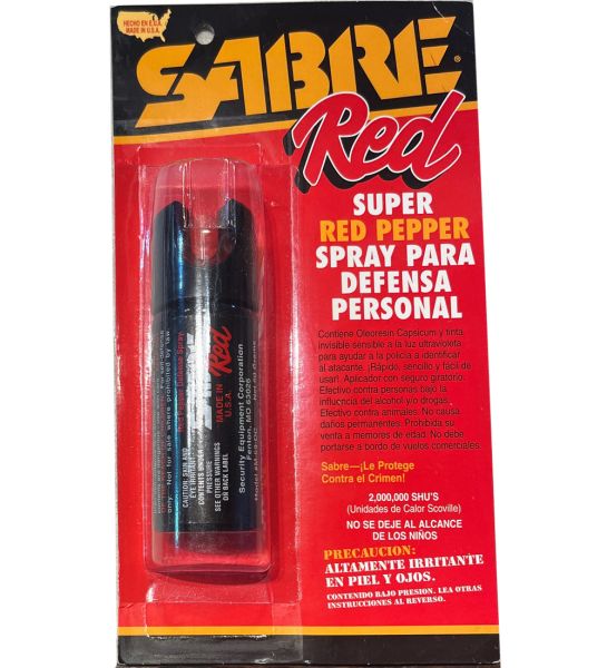 Gas Pimienta Sabre Pepper Spray 60 Gr