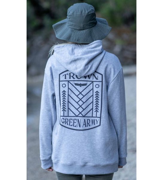 Buzo Trown Hoodie Green Army
