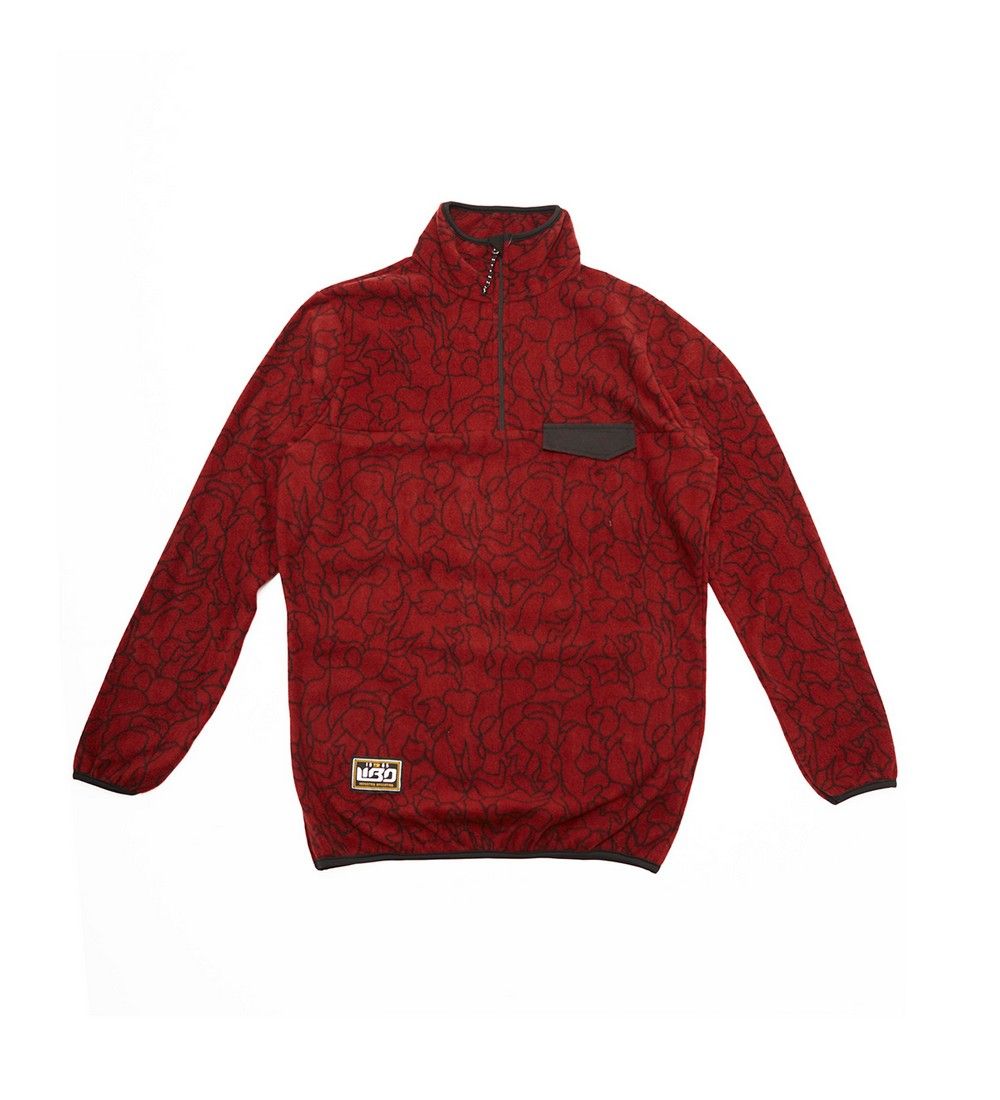 Buzo Micropolar Libo Pocket Vintage Hombre
