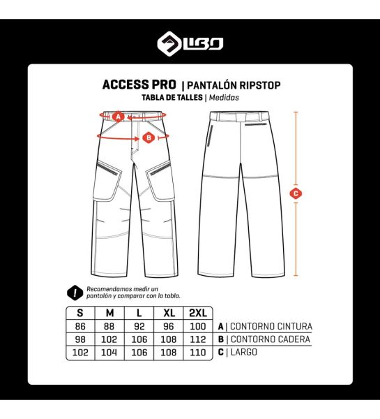 Pantalon Access Pro Libo Hombre