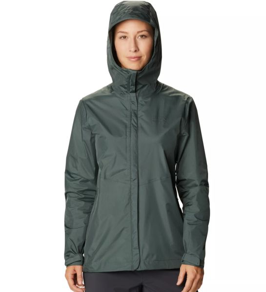 Campera Impermeable Mountain Hardwear Acadia Mujer