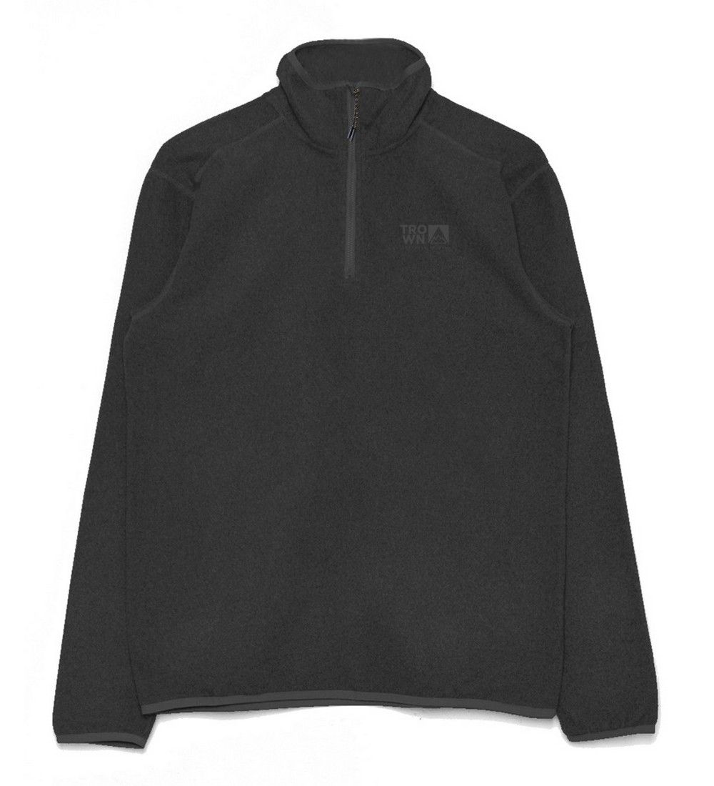 Buzo Polar Medio Cierre Oversize Trown Unisex