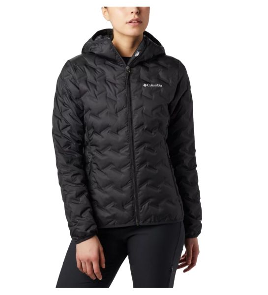 Campera De Pluma con capucha Columbia Delta Ridge Omni-heat Mujer