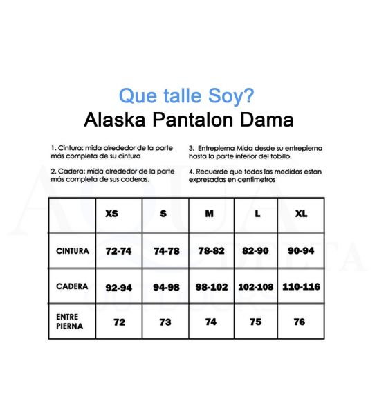 Pantalon De Ski Alaska Amancay Dama