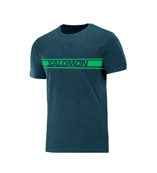 Remera Salomon Ss Tee M Estampado Manga Corta