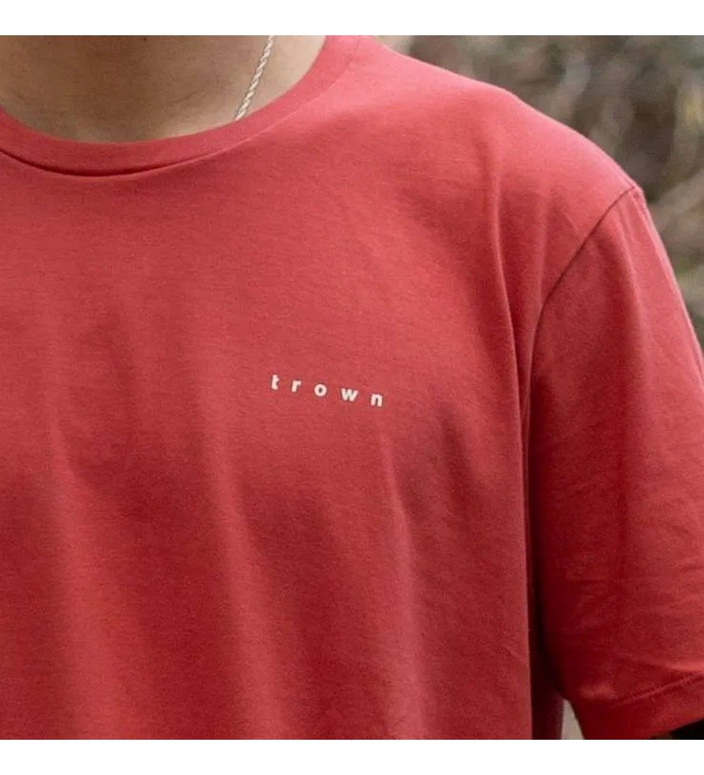 Remera De Algodón Manga Corta Trown T Geo Unisex