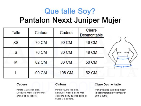 Pantalon Nexxt Juniper Desmontable Dama