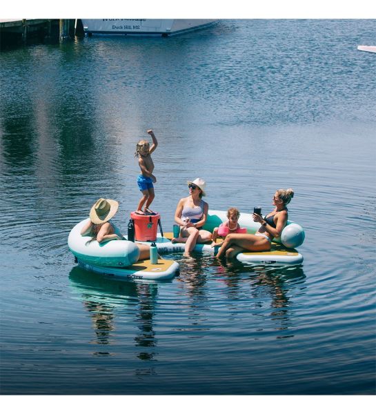 Plataforma Inflatable Bote Hangout 10 Dock Classic
